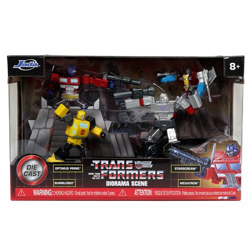 Transformers G1 MetalFigs Diorama Scene Box Set