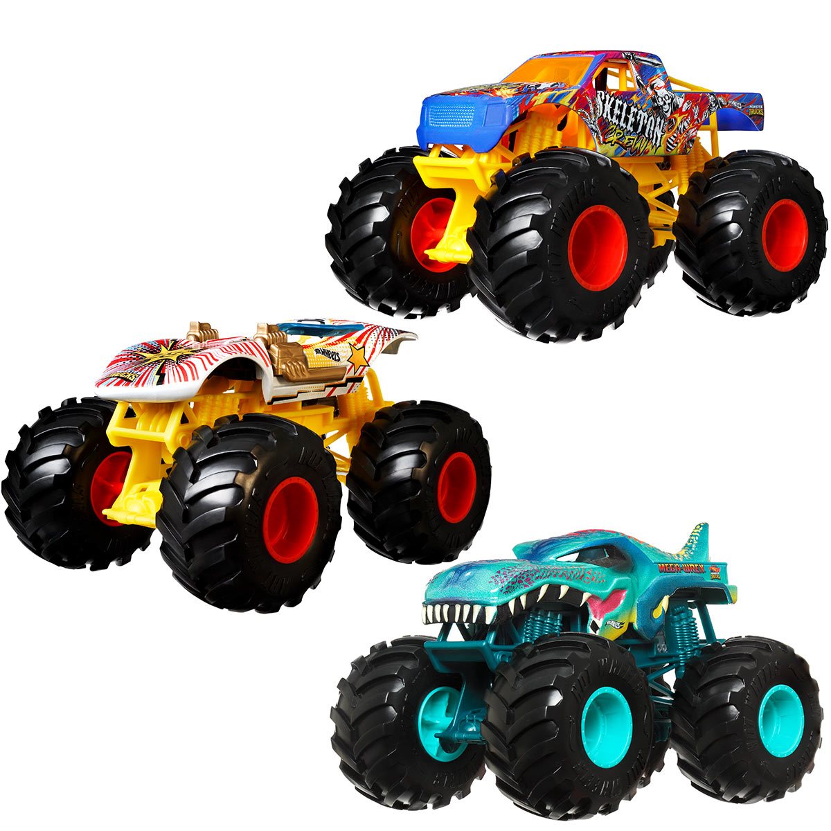 Hot Wheels Monster Trucks die-cast 1:24 sortimento - Mattel