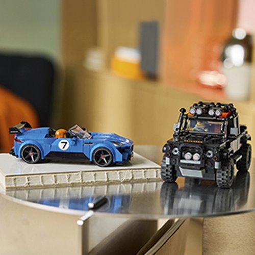 LEGO® Speed Champions 77264 Jaguar F-TYPE Project 7 & Land Rover Defender Classic