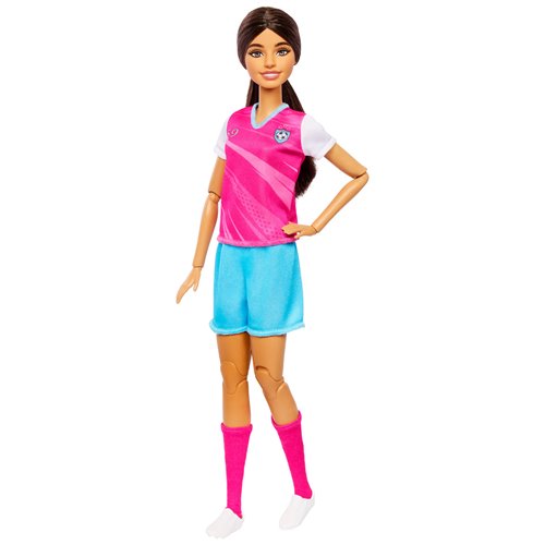 Barbie Team Barbie Roll & Reveal Soccer Player Doll and Accessories
