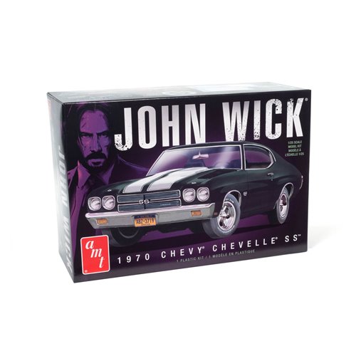 John Wick 1970 Chevy Chevelle 1:25 Scale Model Kit
