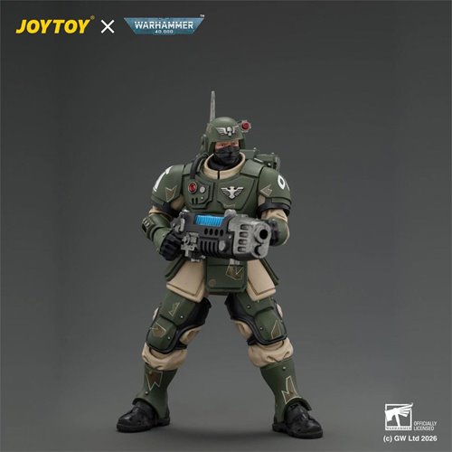 Joy Toy Warhammer 40,000 Astra Militarum Kasrkin 4 with Plasma Gun Action Figure