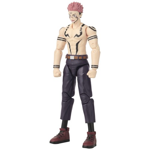 Jujutsu Kaisen Anime Heroes Ryomen Sukuna Uniform Version 6 1/2-Inch Scale Action Figure