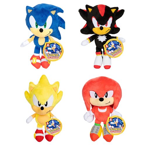 Sonic The Hedgehog 7/" Plush Figure Jakks Pacific 1260wh01 for sale online