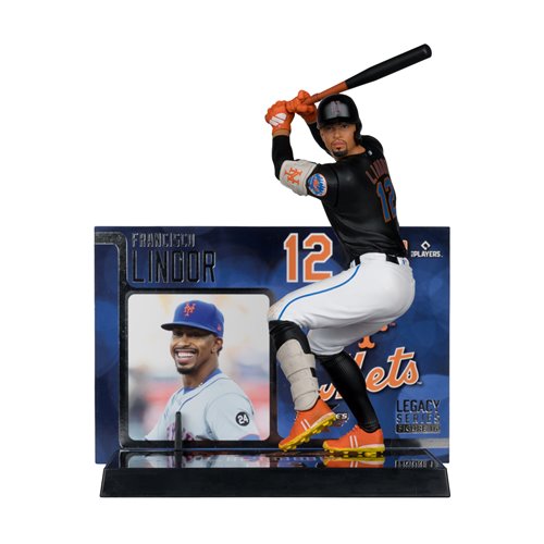 MLB SportsPicks New York Mets Francisco Lindor 7-Inch Posed Figure