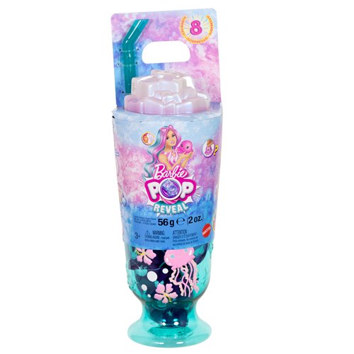 Barbie Pop Reveal Sea Slushy Series Jellyfish Doll