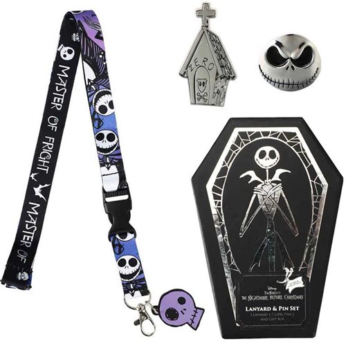 The Nightmare Before Christmas Pin and Lanyard Set