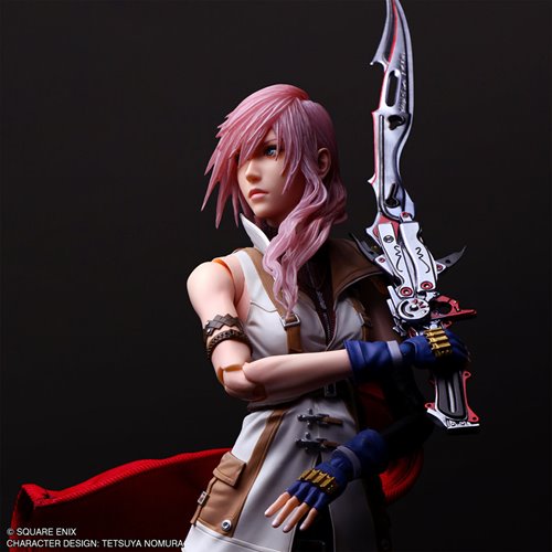 Final Fantasy XIII Lightening Play Arts Shin Action Figure