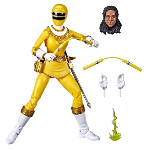 Power Rangers Lightning Collection Zeo Yellow Ranger 6-Inch Action Figure