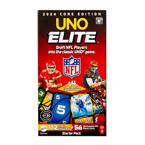 NFL UNO Elite Card Game
