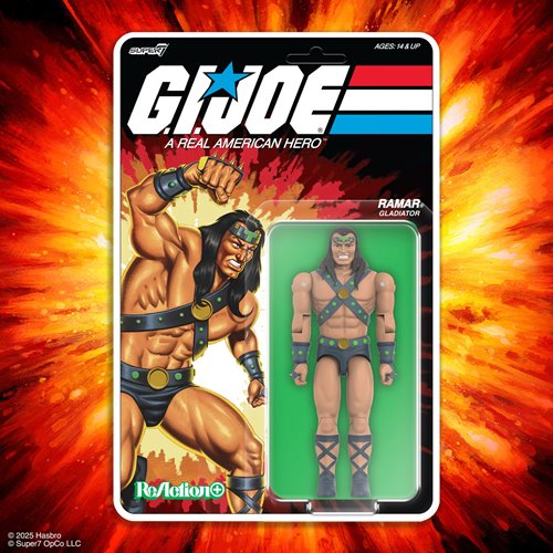 G.I. Joe Ramar 3 3/4-Inch ReAction+ Figure