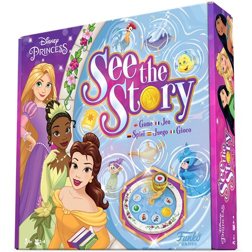 Disney Princess See the Story Game - English / French / Deutsch / Espanol / Italiano Edition