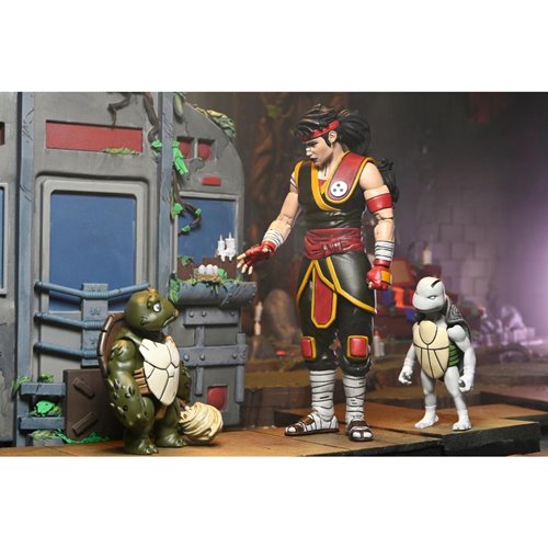 Teenage Mutant Ninja Turtles The Last Ronin The Lost Years Casey Marie with Baby Odyn and Uno 7-Inch