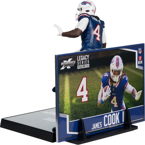 NFL SportsPicks Buffalo Bills James Cook 7-Inch Posed Figure