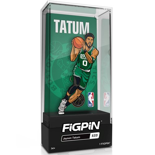 NBA Boston Celtics Jayson Tatum FiGPiN Classic 3-Inch Enamel Pin