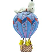 Peanuts Snoopy Laying on Hot Air Balloon by Jim Shore Statue