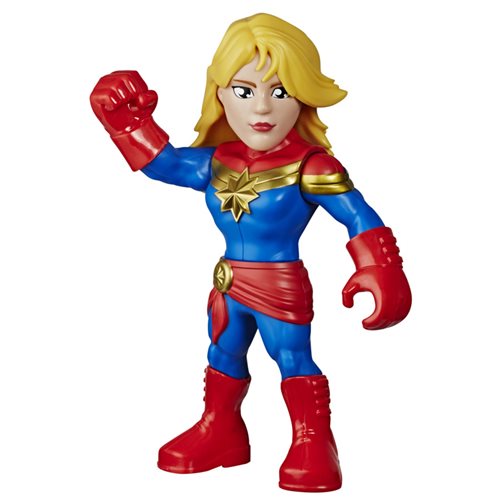 Marvel Super Hero Adventures Mega Mighties Captain Marvel 10-Inch Action Figure