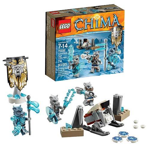 LEGO Chima 70232 Saber-tooth Tiger Tribe Pack 
