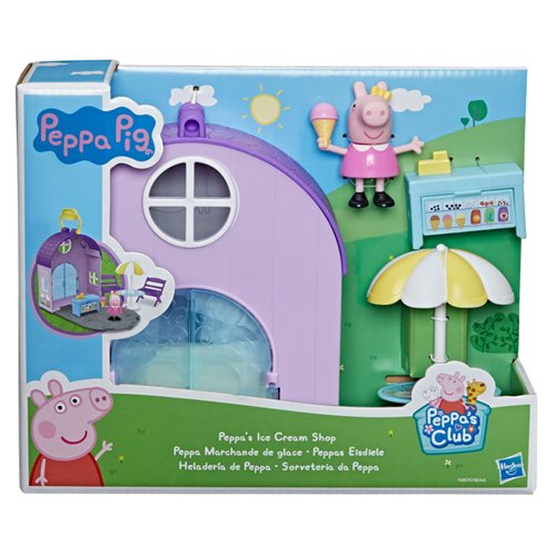 Peppa Pig Peppa's Club Peppa's Ice Cream Shop Preschool Playset