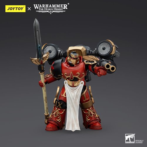 Joy Toy Warhammer The Horus Heresy Blood Angels Dawnbreaker Cohort Champion 1:18 Scale Action Figure
