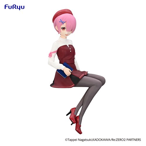 Re:Zero - Starting Life in Another World Ram Book Girl Ver. Noodle Stopper Statue