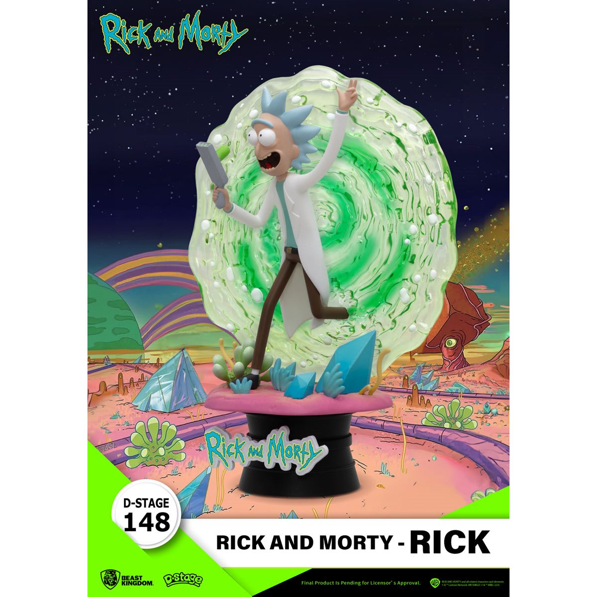 Master Rick And Morty Diamond Painting 