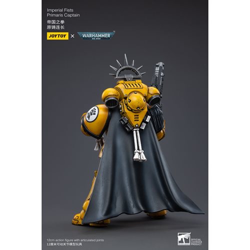 Joy Toy Warhammer 40,000 Imperial Fists Primaris Captain 1:18 Scale Action Figure