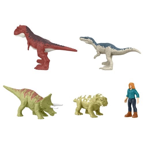 Jurassic World Mini Carnotaurus Clash 5-Pack