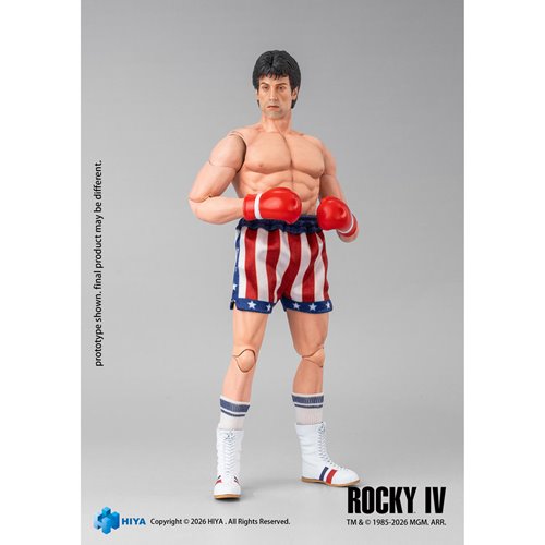 Rocky IV Rocky Boxer Version Exquisite Super Series 1:12 Scale Action Figure