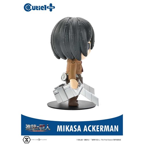 Attack on Titan Mikasa Ackerman Cutie1 Plus Vinyl Figure