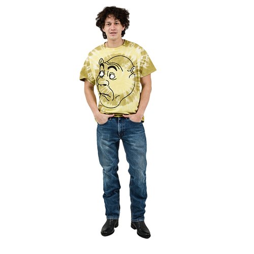 Shrek Big Face Tie-Dye T-Shirt