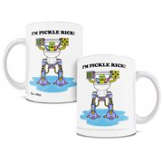 Rick and Morty Pickle Rick White Ceramic Mug