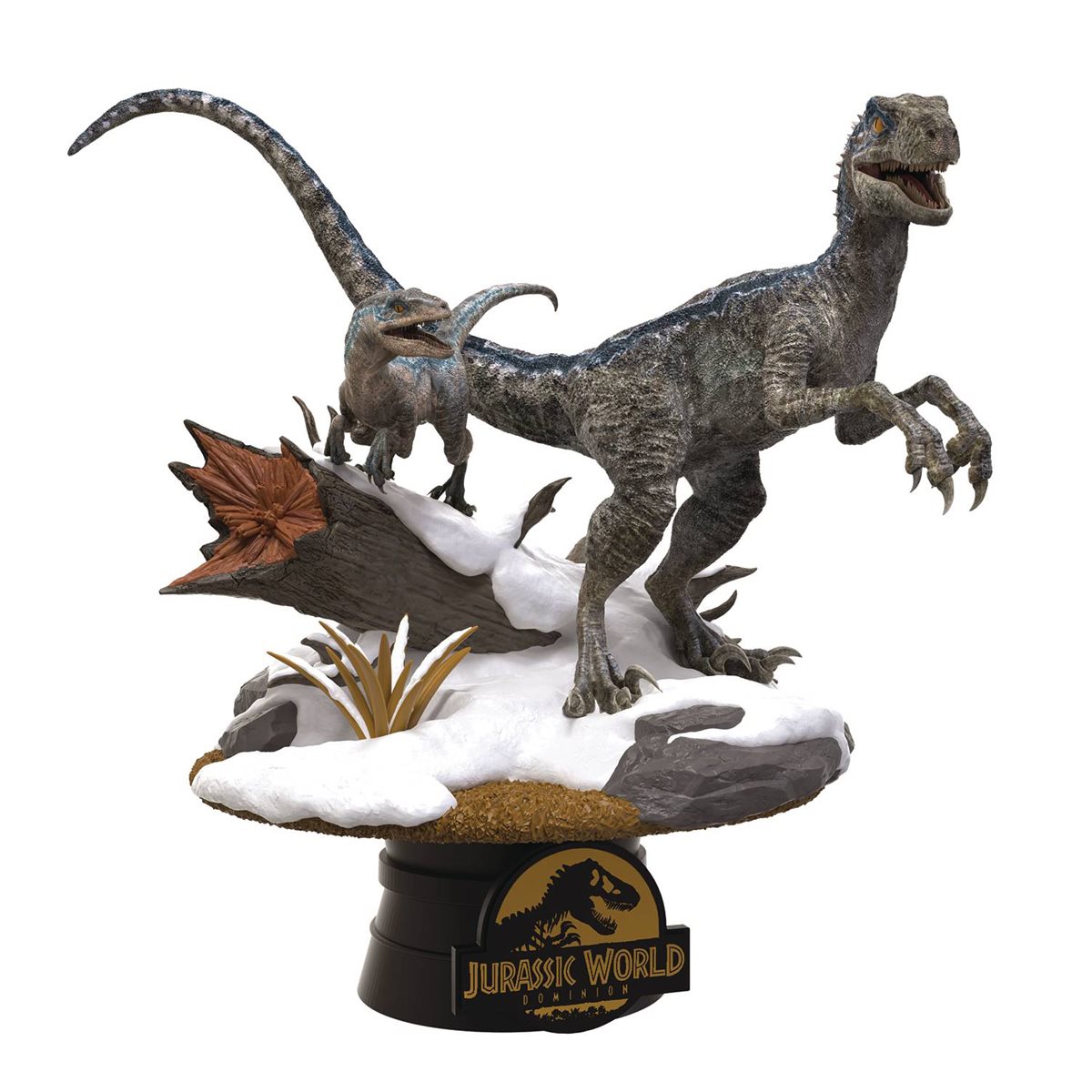 Jurassic World Figurine Toyllectible Treasure Velociraptor Blue