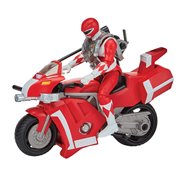Mighty Morphin Power Rangers: Re-Ignition Tyrannosaurus Battle Bike Vehicle with Red Ranger Action Figure