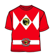 Red Ranger Mighty Morphin Power Rangers American Football Jersey