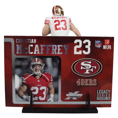 NFL SportsPicks 2024 Wave 2 San Francisco 49ers Christian McCaffrey 7-Inch Scale Posed Figure