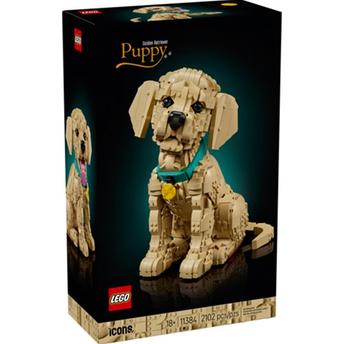 LEGO Icons 11384 Golden Retriever Puppy