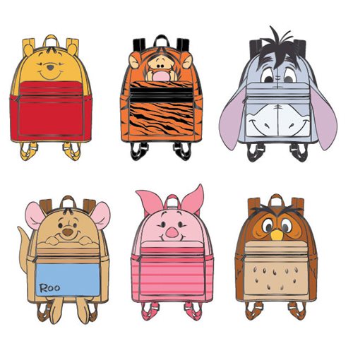 Winnie the Pooh Mini-Backpack Random Blind Box Enamel Pin