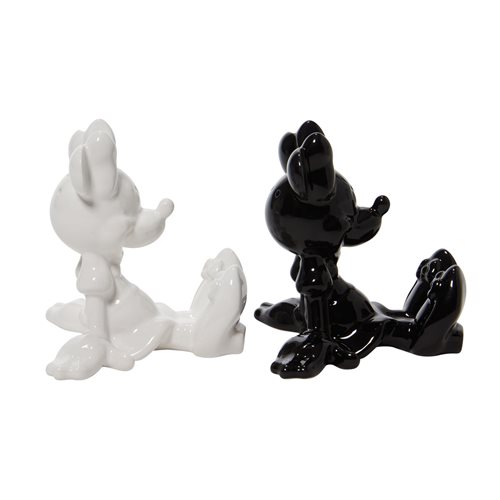 Disney Minnie Mouse Black-and-White Salt and Pepper Shaker Set