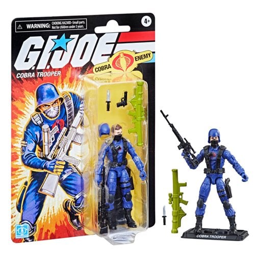 G.I. Joe Retro 3 3/4-Inch Cobra Trooper Action Figure