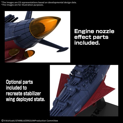 Space Battleship Yamato Mecha Collection United Nations Cosmo