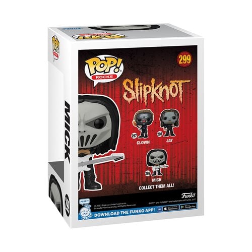 Slipknot Mick with Guitar Funko Pop! Vinyl Figure #299