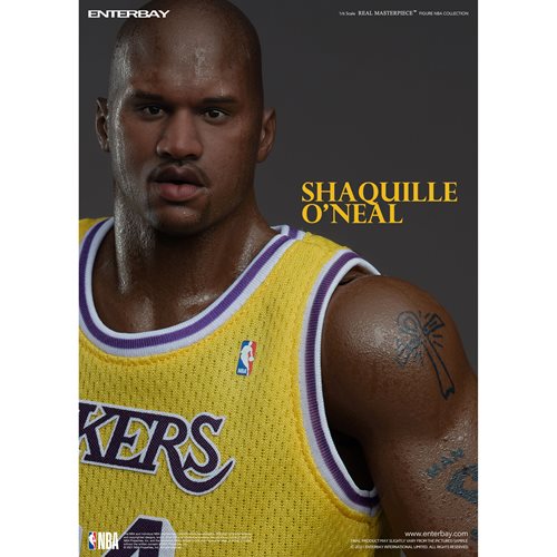 NBA Los Angeles Lakers Shaquille O'Neal 1:6 Scale Real Masterpiece Action Figure