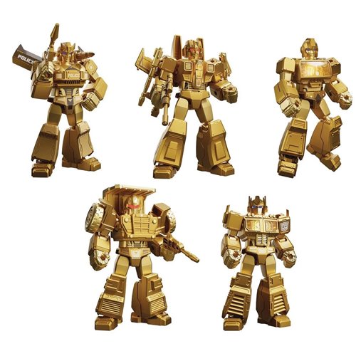 Transformers Gold Series Blokees Limited Edition Model Kit Box Set of 5