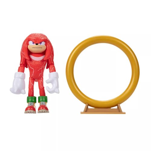 Sonic the Hedgehog 2 Movie Knuckles 4-Inch Figure, Not Mint