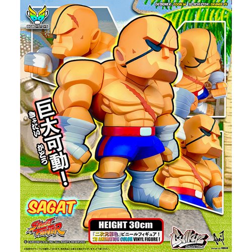 Street Fighter Bulkyz Collections Sagat Action Figure