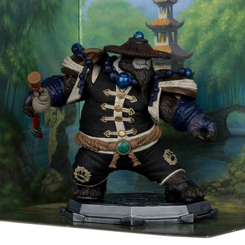 World of Warcraft Wave 2 Pandaren Monk and Rogue 1:12 Scale Posed Figure