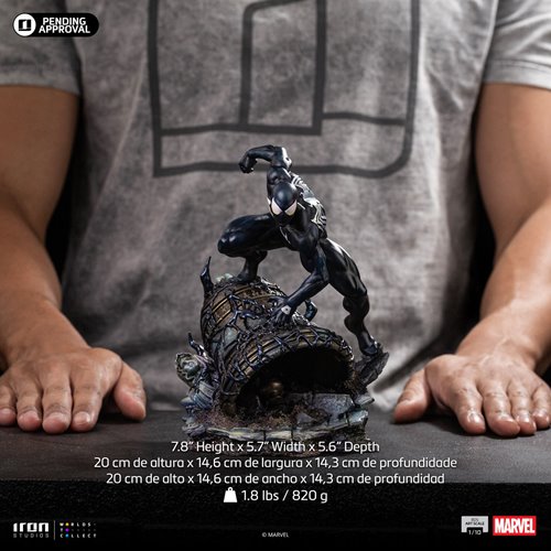 Spider-Man Black Suit Battle Diorama Series 1:10 Art Scale Limited Edition Statue