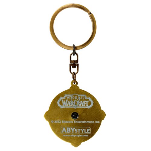 World of Warcraft Azeroth's Compass Moving Key Chain