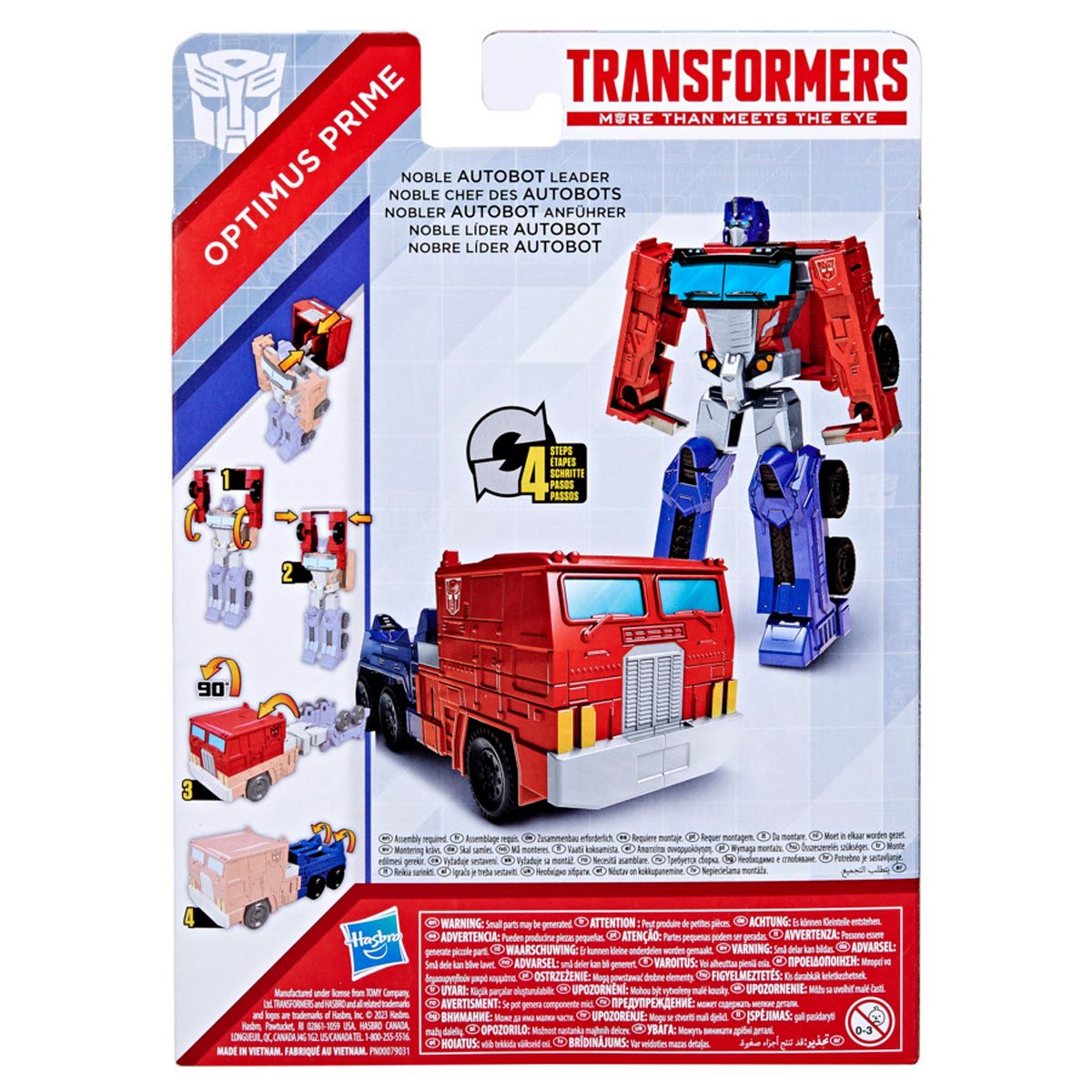 Transformers Authentics Optimus Prime